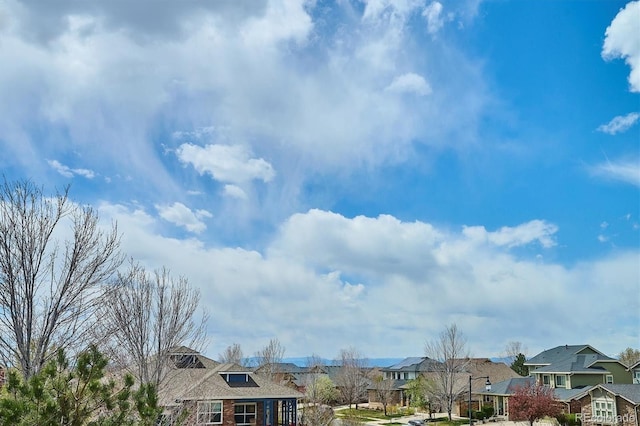 exterior space featuring a residential view