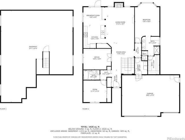 6615 Annanhill Pl, Colorado Springs, CO 80922 - view of home floor plan