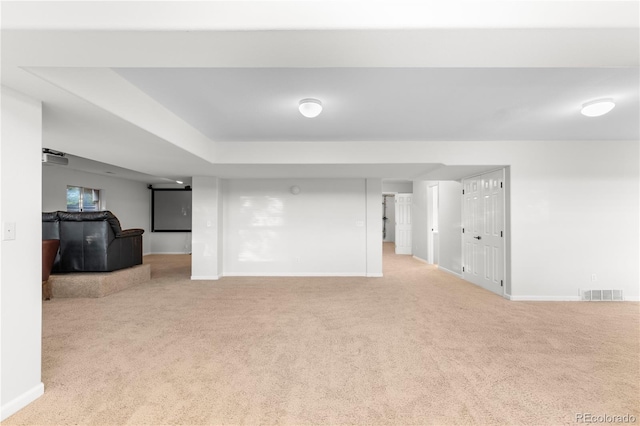 9453 Lark Sparrow Dr, Highlands Ranch, CO 80126 - below grade area with carpet and baseboards