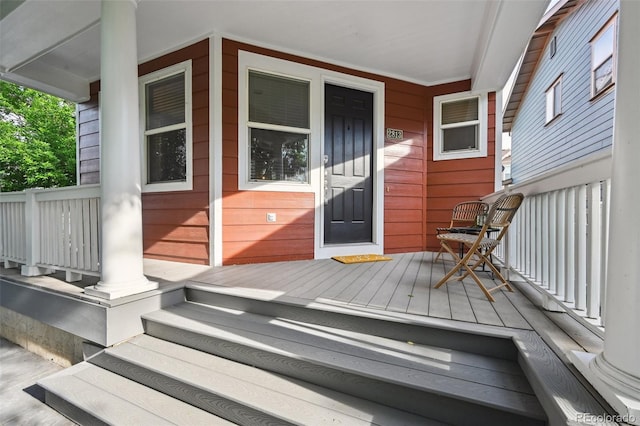 2813 Central Park Blvd, Denver, CO 80238 - view of wooden porch