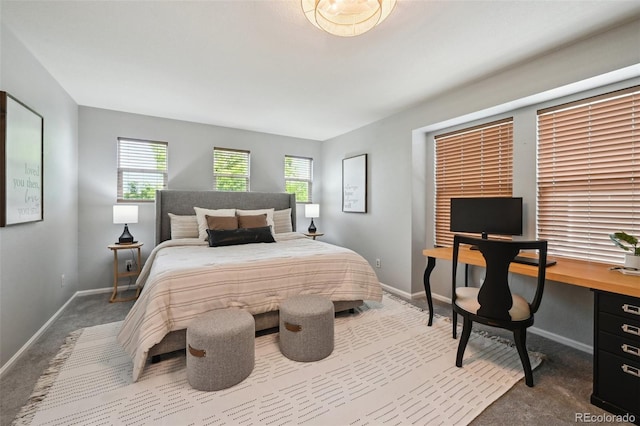 2813 Central Park Blvd, Denver, CO 80238 - bedroom with carpet floors, baseboards, and an office area