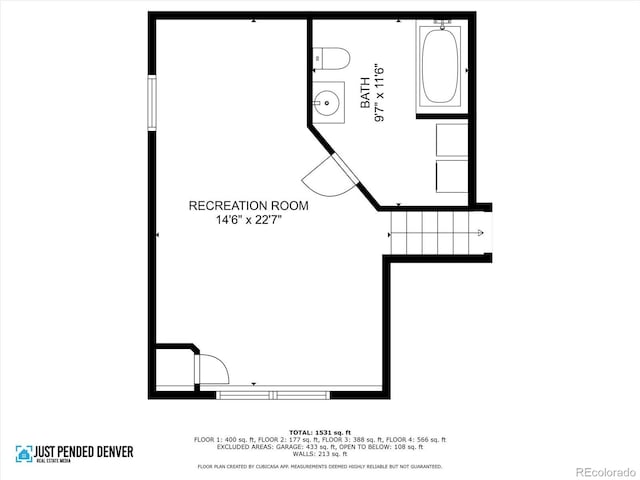 11877 W Bowles Cir, Littleton, CO 80127 - view of property floor plan
