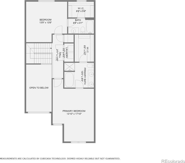 3611 S Perth Cir Unit 103, Aurora, CO 80013 - view of property floor plan