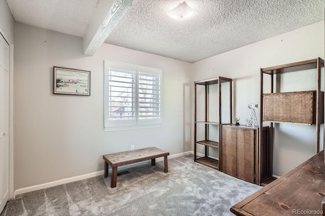 11759 E Asbury Ave, Aurora, CO 80014 - carpeted bedroom featuring a textured ceiling and baseboards