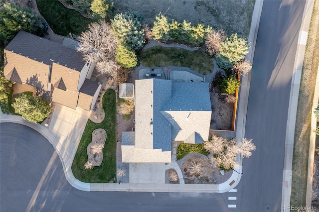 drone / aerial view