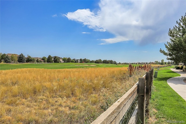 exterior space featuring a rural view