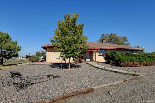 view of front of house