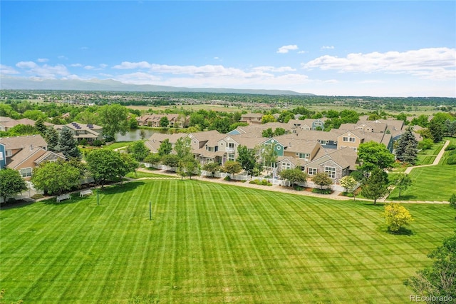 11268 Grove St Unit I, Westminster, CO 80031 - aerial perspective of suburban area with mountains
