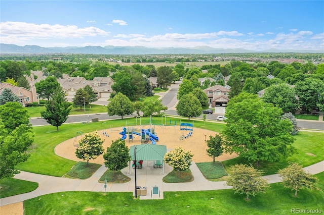 11268 Grove St Unit I, Westminster, CO 80031 - aerial view of residential area featuring a mountain backdrop