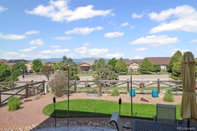 6612 Big Leaf Ln, Colorado Springs, CO 80927 - view of property's community featuring a residential view and a mountain view