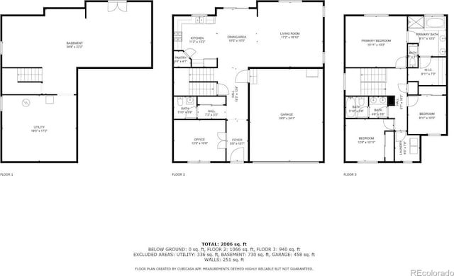 6612 Big Leaf Ln, Colorado Springs, CO 80927 - view of room layout