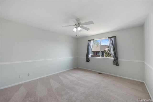 11050 Gaylord St, Northglenn, CO 80233 - carpeted empty room with a ceiling fan and baseboards