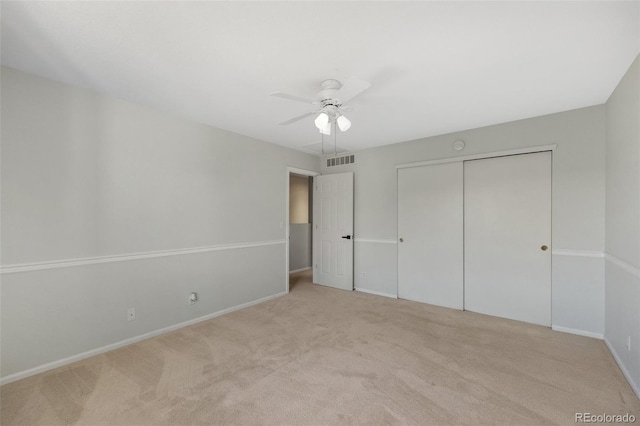 11050 Gaylord St, Northglenn, CO 80233 - unfurnished bedroom featuring carpet flooring, a closet, baseboards, and a ceiling fan