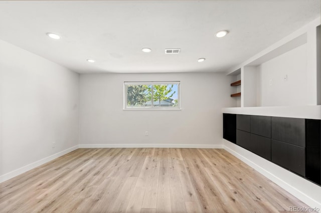 4381 Dixon Dr, Westminster, CO 80031 - spare room with light wood finished floors, baseboards, and recessed lighting