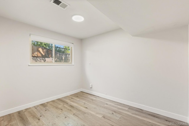 4381 Dixon Dr, Westminster, CO 80031 - unfurnished room featuring baseboards and light wood-style floors