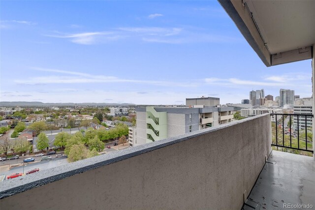 601 W 11th Ave Unit 1101, Denver, CO 80204 - balcony featuring a city view