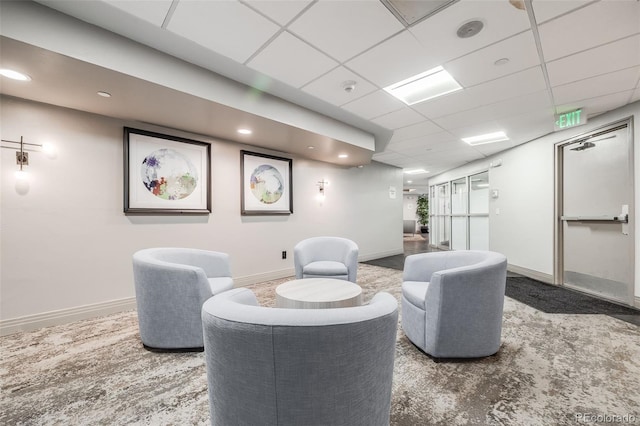 601 W 11th Ave Unit 1101, Denver, CO 80204 - community lobby with a drop ceiling