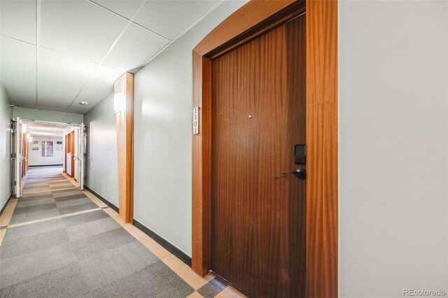 601 W 11th Ave Unit 1101, Denver, CO 80204 - hall featuring light colored carpet