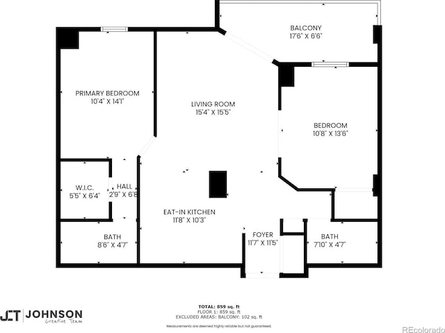 601 W 11th Ave Unit 1101, Denver, CO 80204 - property floor plan