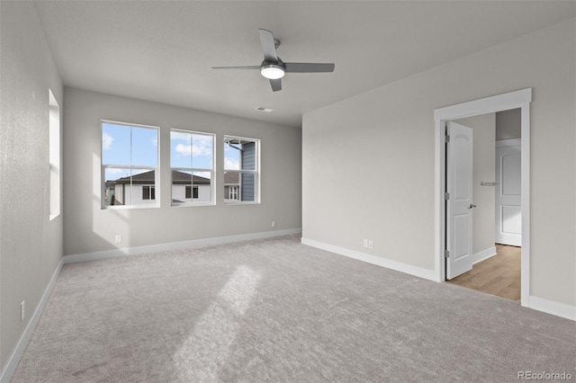 21202 E 63rd Dr, Aurora, CO 80019 - carpeted spare room featuring ceiling fan and baseboards