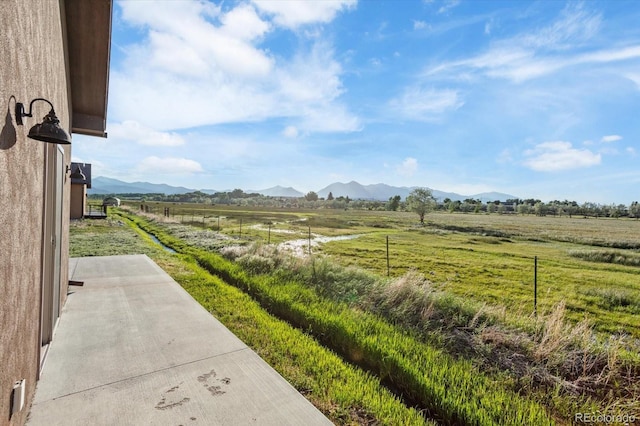 133 Starbuck Cir, Salida, CO 81201 - view of yard with a rural view and a mountain view