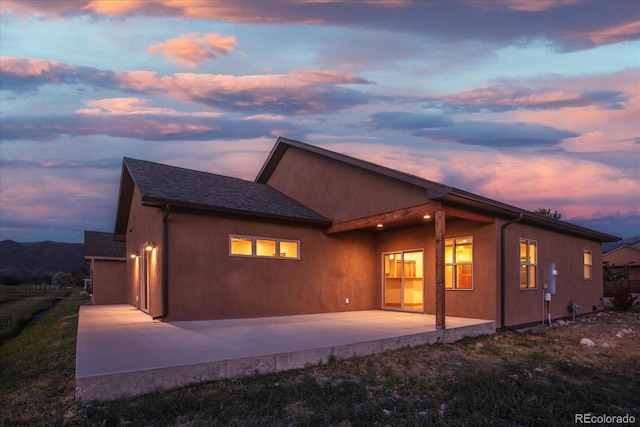 133 Starbuck Cir, Salida, CO 81201 - rear view of property with a patio area and stucco siding
