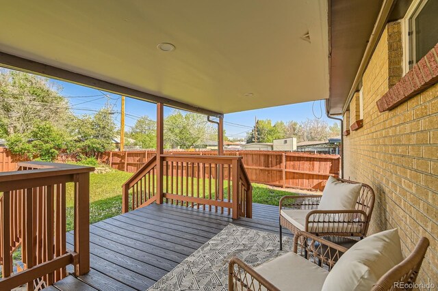 3871 Moore St, Wheat Ridge, CO 80033 - view of deck