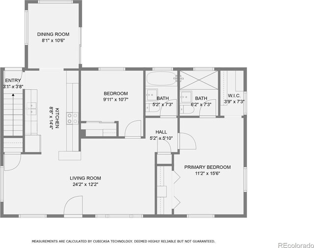 3871 Moore St, Wheat Ridge, CO 80033 - property floor plan