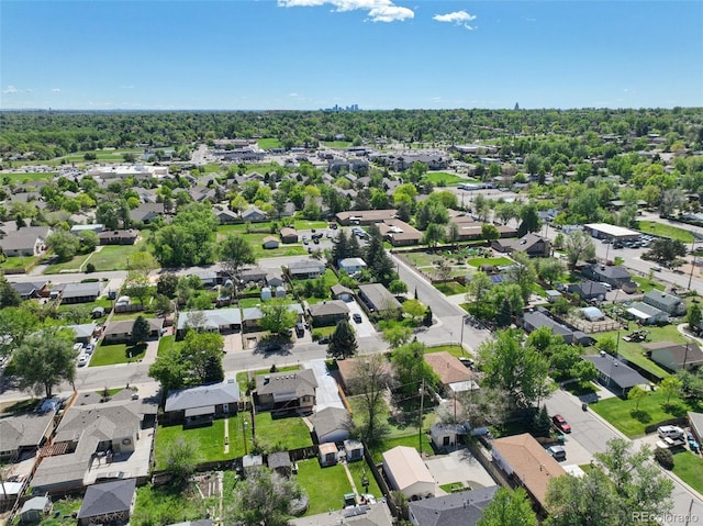 3871 Moore St, Wheat Ridge, CO 80033 - aerial perspective of suburban area