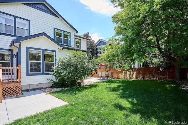 10955 Dearborne Dr, Parker, CO 80134 - view of yard with a patio