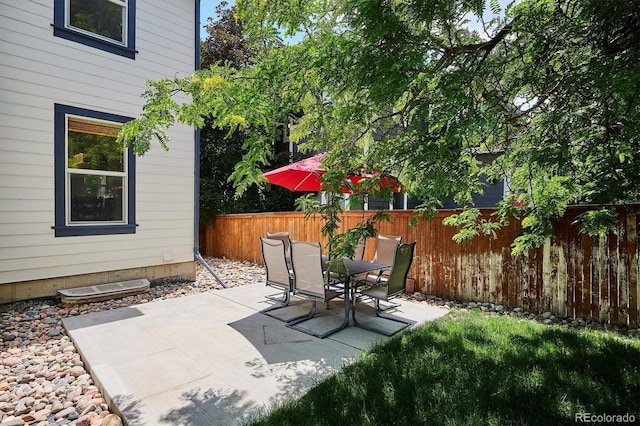 10955 Dearborne Dr, Parker, CO 80134 - view of patio with outdoor dining space
