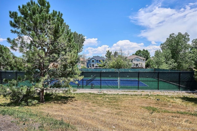 10955 Dearborne Dr, Parker, CO 80134 - view of tennis court
