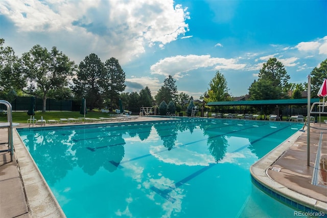 view of swimming pool