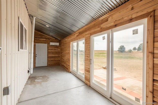 37677 Sable Ridge Rd, Elizabeth, CO 80107 - unfurnished sunroom with lofted ceiling