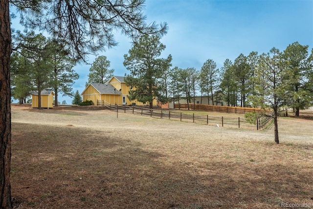 37677 Sable Ridge Rd, Elizabeth, CO 80107 - view of yard featuring a shed and an outbuilding