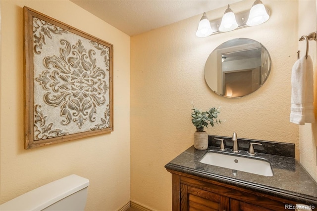 37677 Sable Ridge Rd, Elizabeth, CO 80107 - bathroom with toilet and vanity