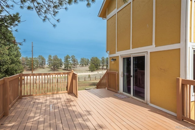 37677 Sable Ridge Rd, Elizabeth, CO 80107 - view of wooden terrace