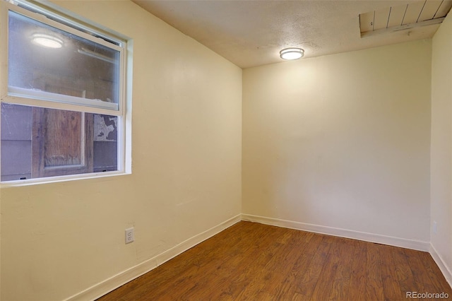 184 Signal Rock Rd, Golden, CO 80403 - empty room featuring baseboards and wood finished floors