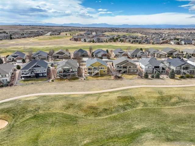 15004 Verbena St, Thornton, CO 80602 - aerial view with a mountain view and a residential view