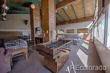 9800 Ryan Gulch Rd Unit A-101, Silverthorne, CO 80498 - lobby featuring wooden walls