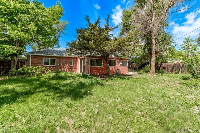 1000 Salem St, Aurora, CO 80011 - rear view of house with brick siding