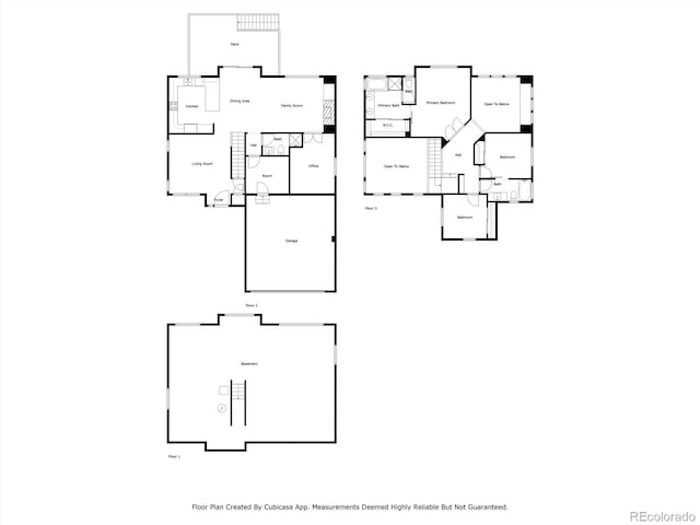 9610 S Dover Way, Littleton, CO 80127 - view of floor plan / room layout