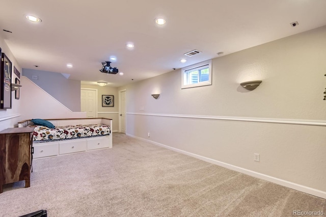 6212 S Ash Cir W, Centennial, CO 80121 - unfurnished bedroom with carpet floors and recessed lighting