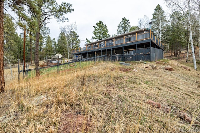 view of back of house