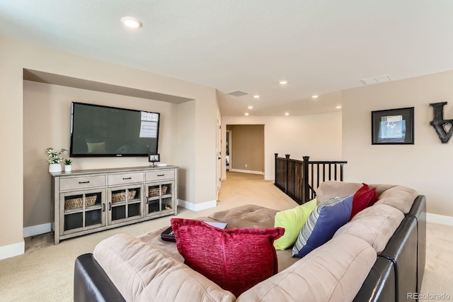 2165 Summerlin Ln, Longmont, CO 80503 - carpeted living room with baseboards and recessed lighting