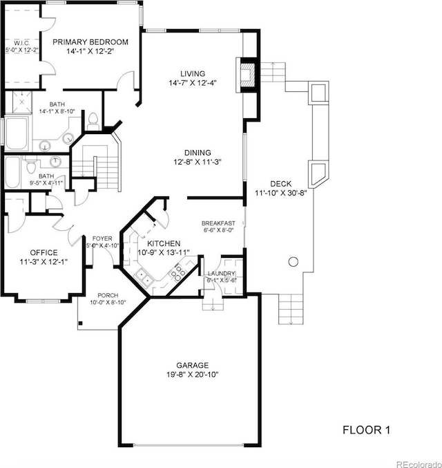 2266 S Kenton St, Aurora, CO 80014 - view of layout