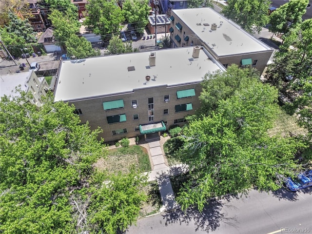 2100 N Franklin St Unit 8, Denver, CO 80205 - aerial view of property and surrounding area