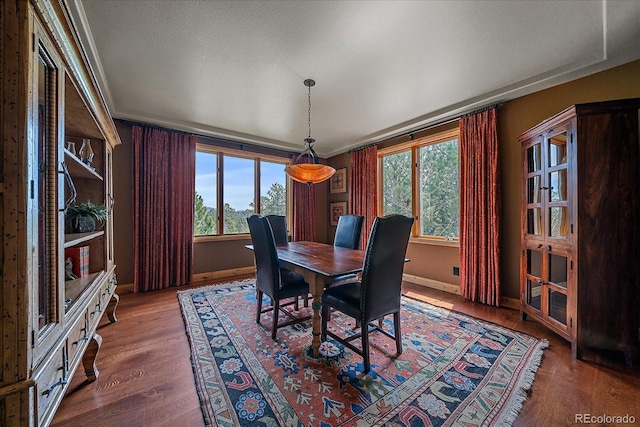 1456 Shavano Ct, Evergreen, CO 80439 - dining room featuring wood finished floors