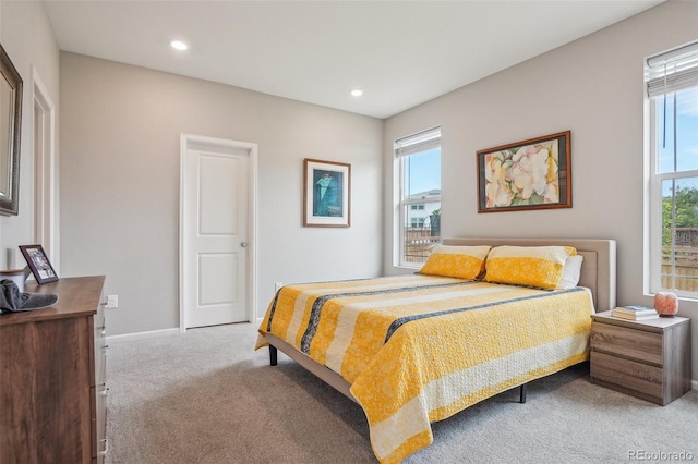 5928 N Odessa St, Aurora, CO 80019 - bedroom featuring carpet flooring, recessed lighting, and baseboards