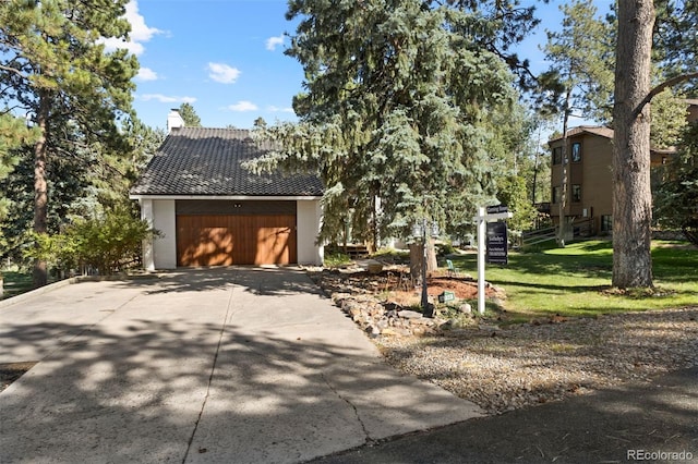 exterior space featuring a yard